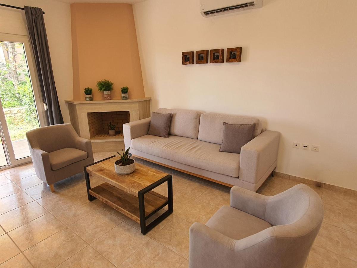 Natural View Villa With Private Pool Скулуфия Экстерьер фото