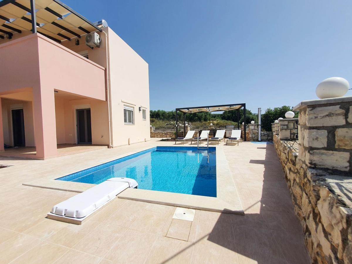 Natural View Villa With Private Pool Скулуфия Экстерьер фото
