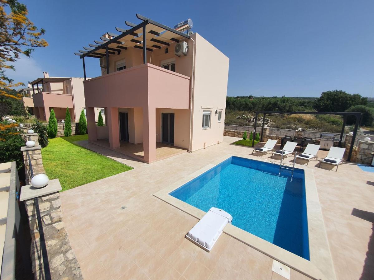 Natural View Villa With Private Pool Скулуфия Экстерьер фото
