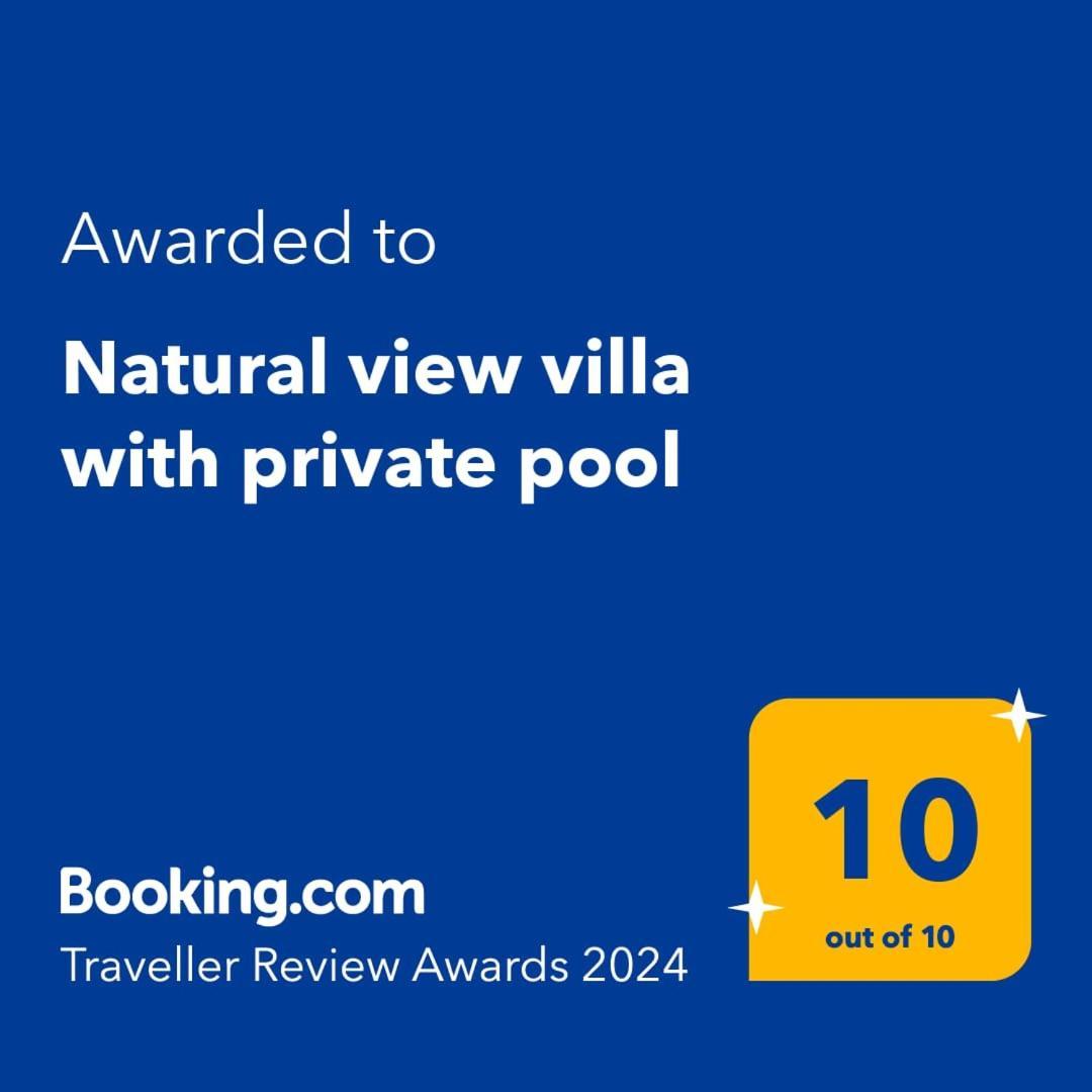 Natural View Villa With Private Pool Скулуфия Экстерьер фото